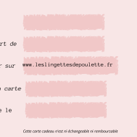 Carte cadeau 2