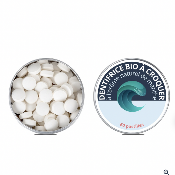 Dentifrice a croquer