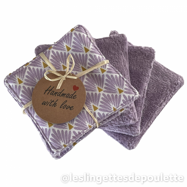 Lingettes démaquillantes lavables - Les Ecailles
