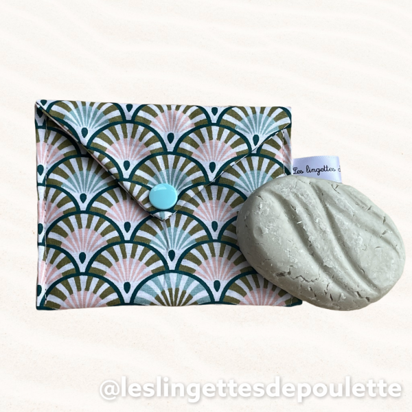 Pochettesavon coquillages 