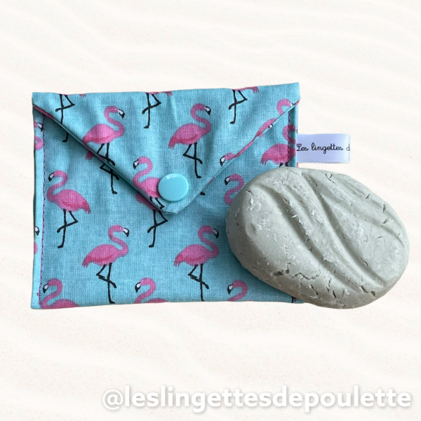Pochettesavon flamand rose 