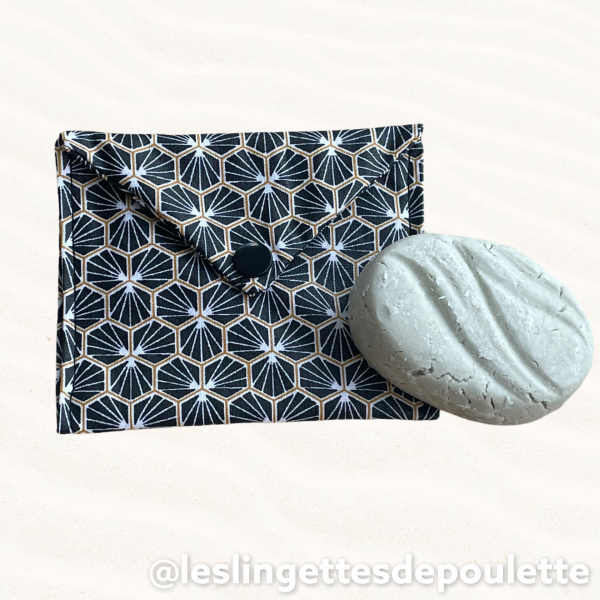 Pochettesavon riad black 